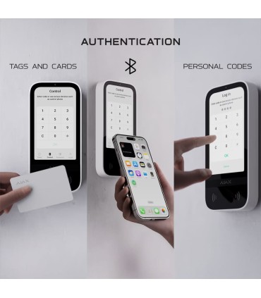 Ajax Superior KeyPad TouchScreen G3 Branco | Lisintec