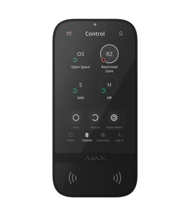 Ajax Superior KeyPad TouchScreen G3 Jeweller Preto