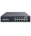 Switch Non Manageable 8 Ports Gigabit PoE + 2 Gigabit Uplink (120W) SW1008POE-G-120-E