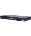 Uniview NSW3000-16T1GT1GC-POE-IN - Switch PoE Administrable Cloud 16 Ports PoE + 1 Uplink Gigabit + 1 Combo