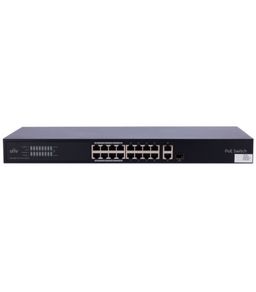 Switch PoE Cloud 16 Portas Uniview NSW3000-16T1GT1GC-POE-IN 250W