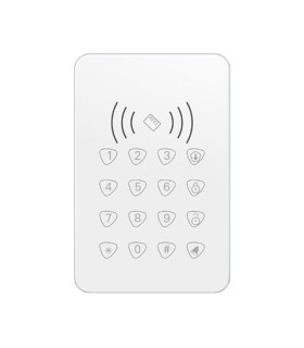 Teclado sem fios com leitor de cartões RFID