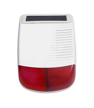 Sirena exterior inalámbrica con panel solar BL-2043